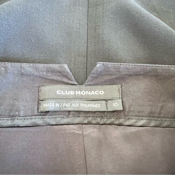 Club Monaco Black Pleated Pencil Skirt - Picture 11 of 13